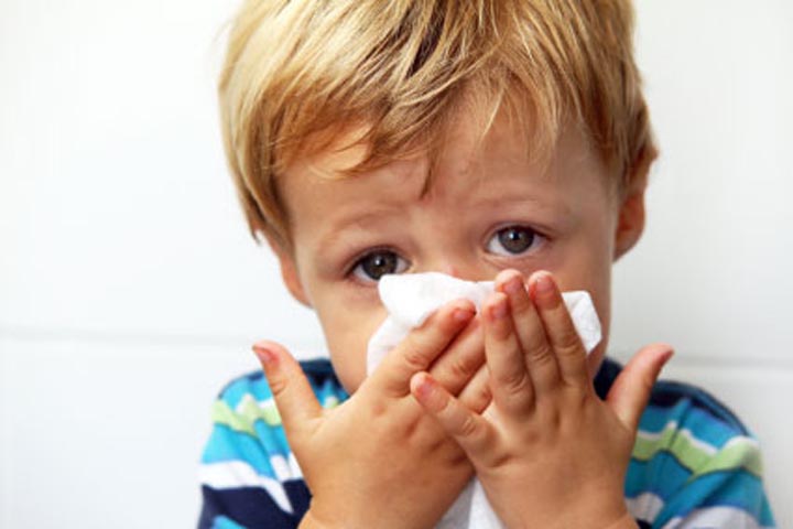 child with common cold